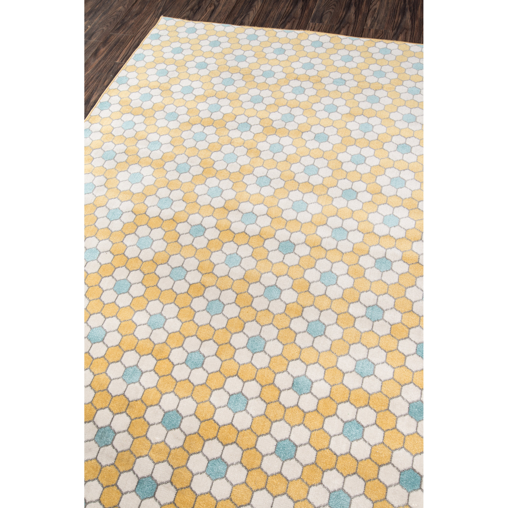 Novogratz By Momeni Hex Tile Indoor/Outdoor Yellow Area Rug & Reviews